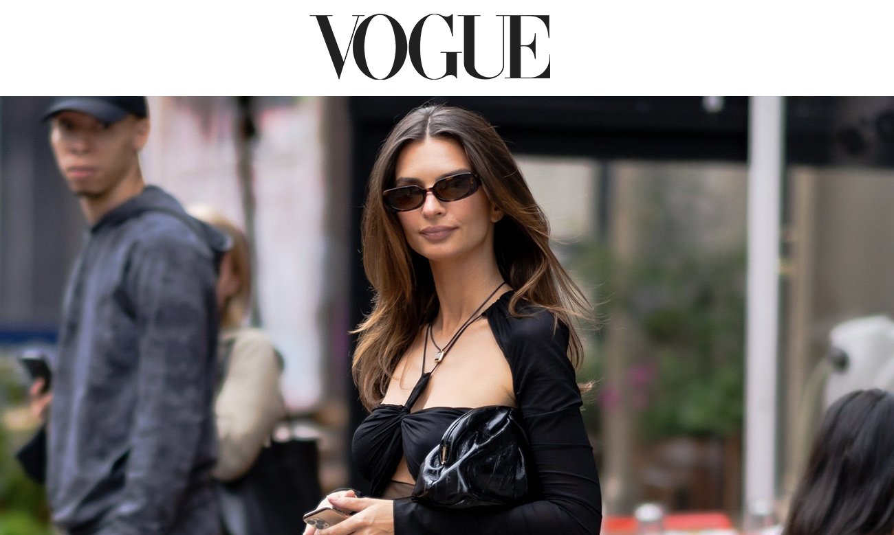 Emily Ratajkowski Amps Up the Classic LBD